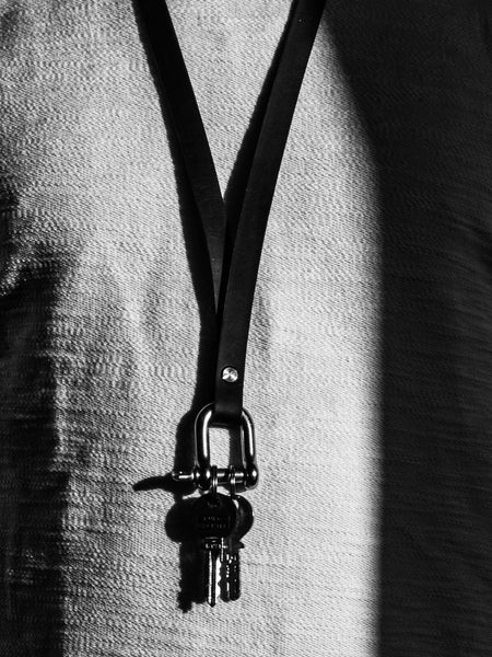 LANYARD Schlüsselband - STRONG Version BLACK