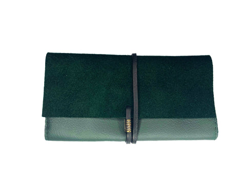 TABAKBEUTEL Limited Edition PETROL GREEN - FOREST